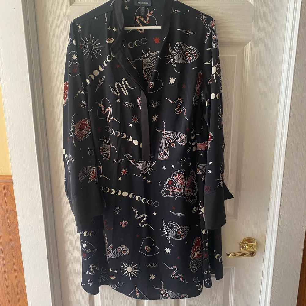 Brand New Modcloth Oujia Shift Dress Fall 2020